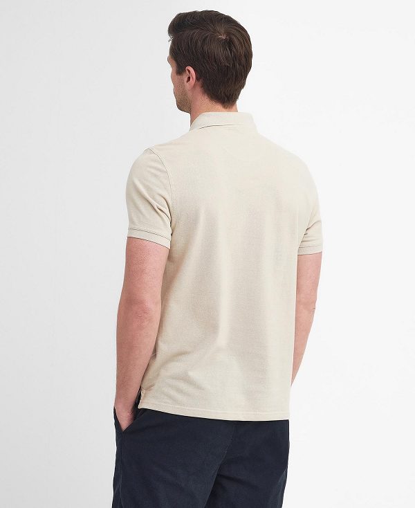 Barbour Lightweight Sports Polo Shirt Mist | BABO88103