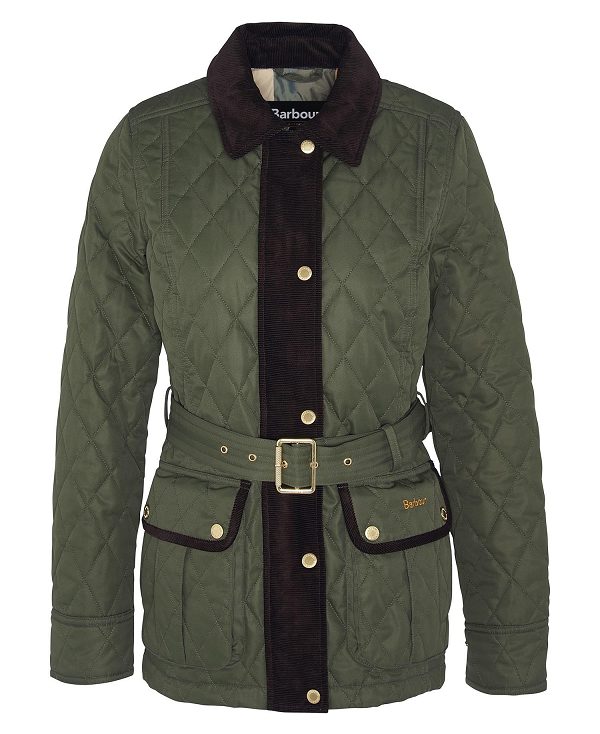 Barbour Lily Quilted Jacket Light Sand | BABO89296