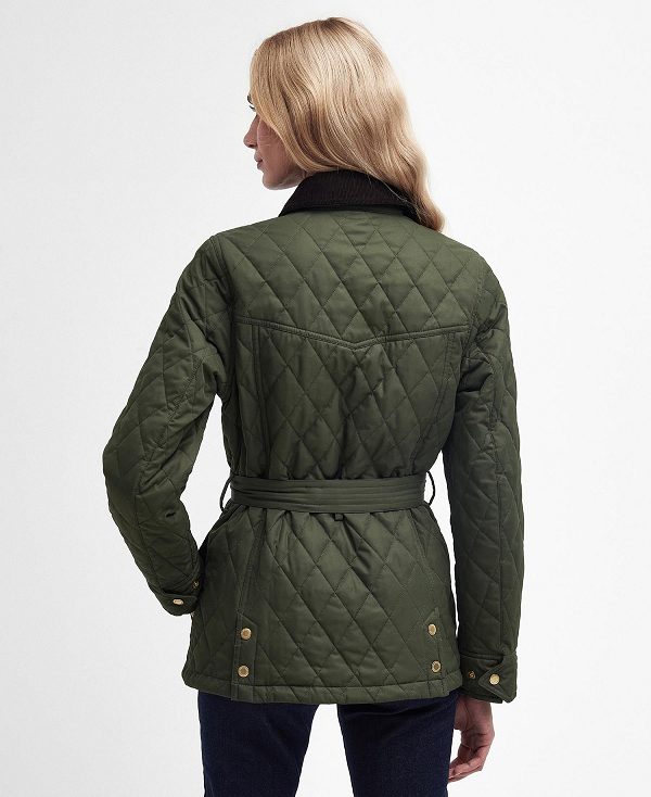 Barbour Lily Quilted Jacket Light Sand | BABO89296