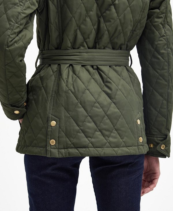 Barbour Lily Quilted Jacket Light Sand | BABO89296