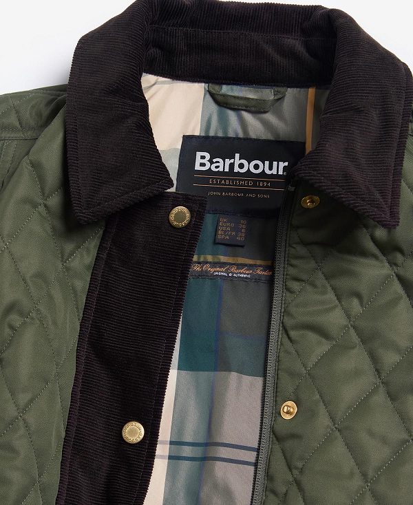 Barbour Lily Quilted Jacket Light Sand | BABO89296