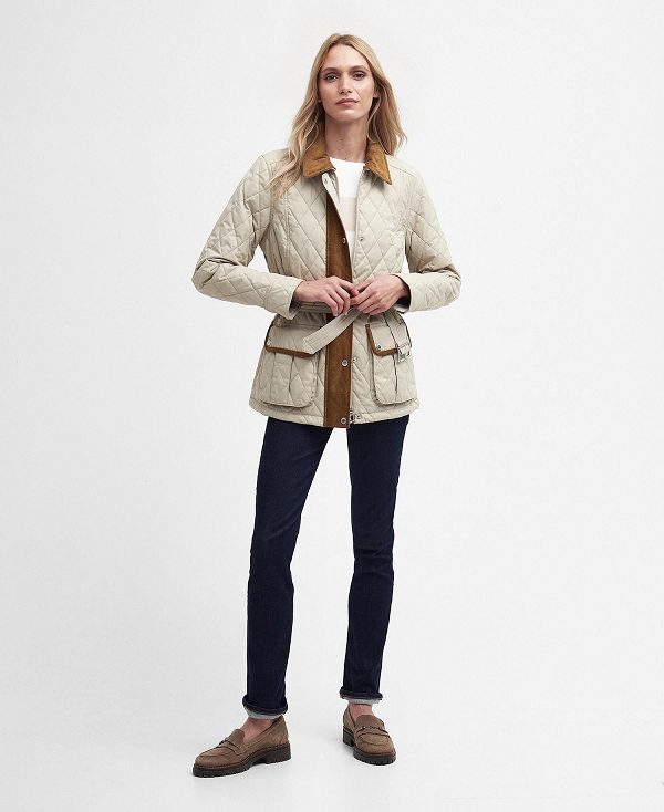 Barbour Lily Quilted Jacket Olive | BABO89301