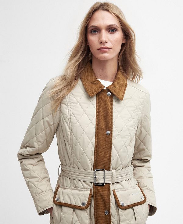 Barbour Lily Quilted Jacket Olive | BABO89301