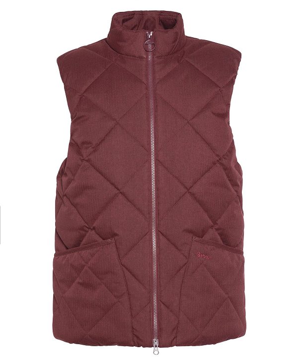 Barbour Lindale Gilet Brown | BABO87534