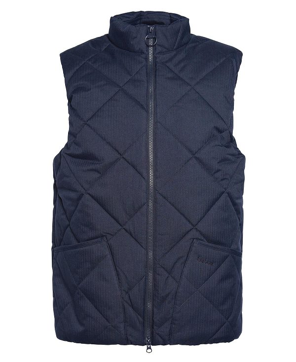 Barbour Lindale Gilet Dark Navy | BABO87533