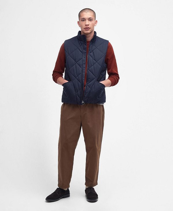 Barbour Lindale Gilet Dark Navy | BABO87533