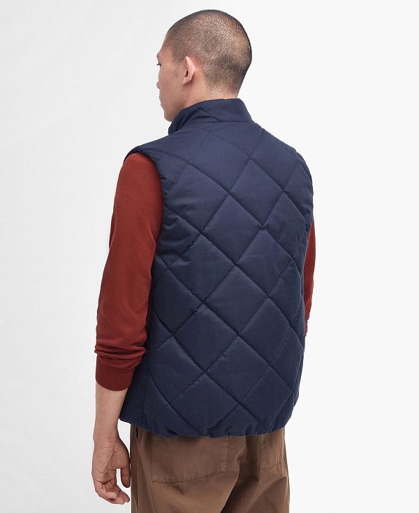 Barbour Lindale Gilet Dark Navy | BABO87533