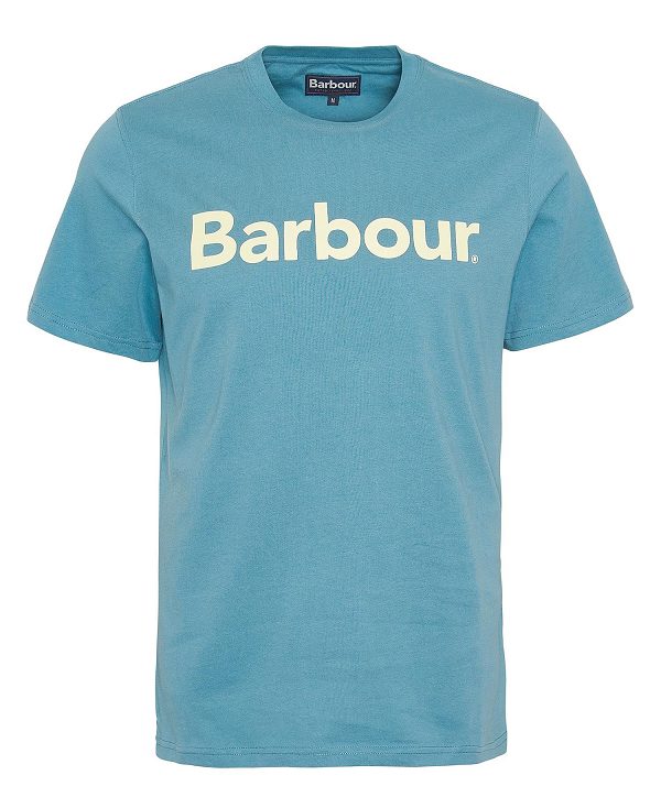 Barbour Logo T-shirt Ecru | BABO88313