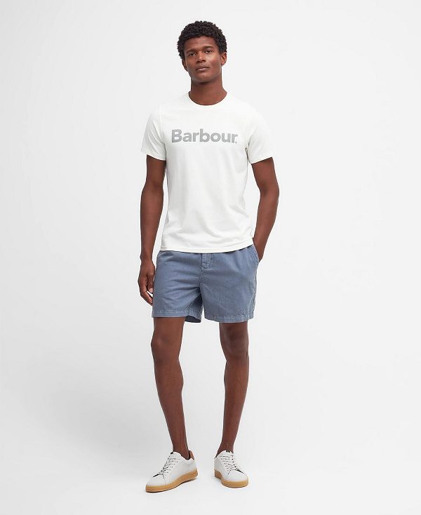 Barbour Logo T-shirt White | BABO88314