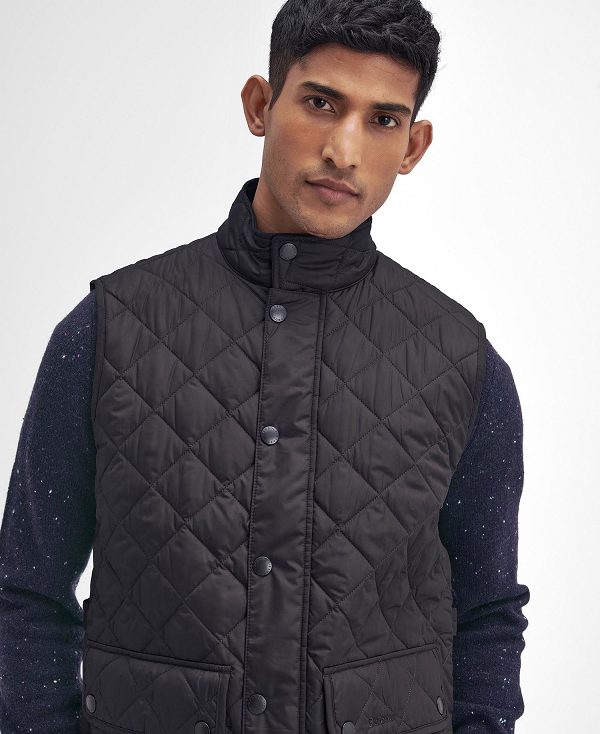 Barbour Lowerdale Gilet Charcoal | BABO87585