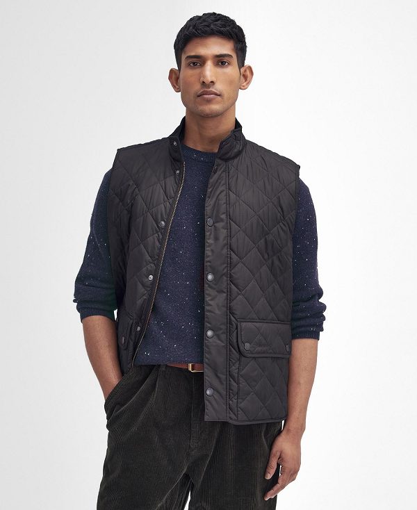 Barbour Lowerdale Gilet Charcoal | BABO87585