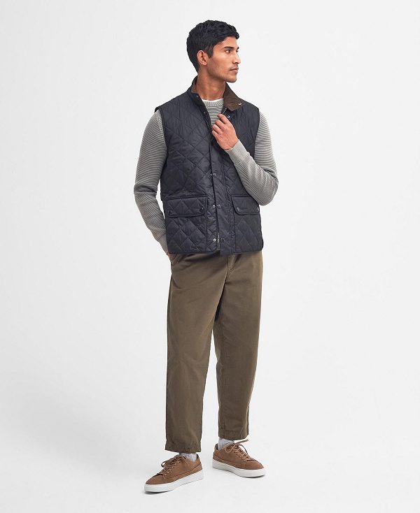 Barbour Lowerdale Gilet Classic Navy | BABO87539