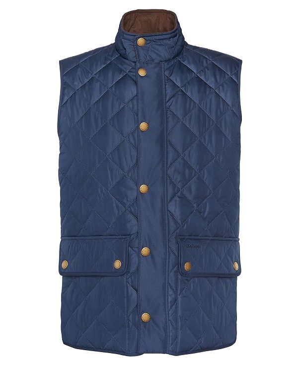 Barbour Lowerdale Gilet Dark Blue | BABO87560