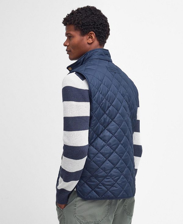 Barbour Lowerdale Gilet Dark Blue | BABO87560