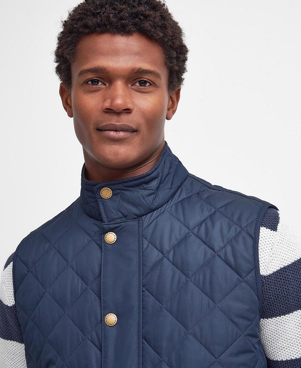 Barbour Lowerdale Gilet Dark Blue | BABO87560