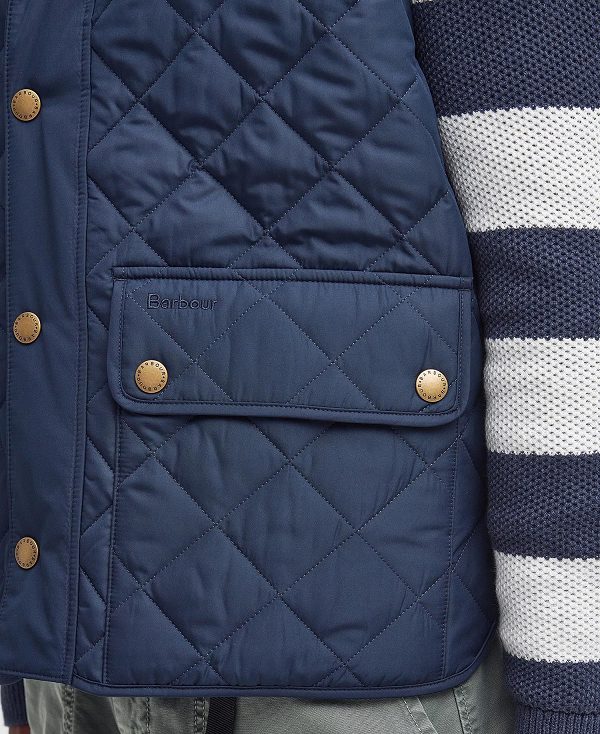 Barbour Lowerdale Gilet Dark Blue | BABO87560