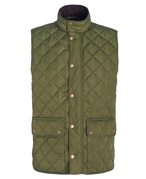 Barbour Lowerdale Gilet Dark Moss | BABO87557