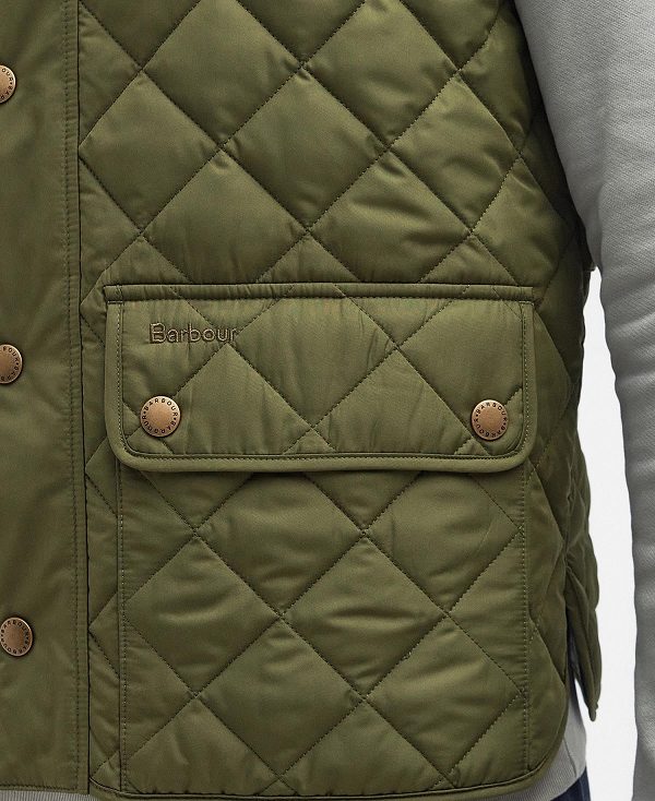 Barbour Lowerdale Gilet Dark Moss | BABO87557