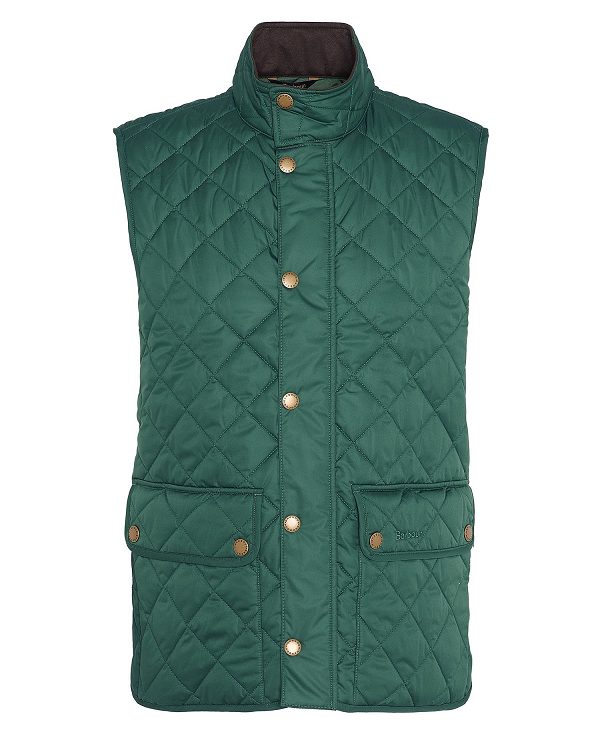 Barbour Lowerdale Gilet Racing Green | BABO87586