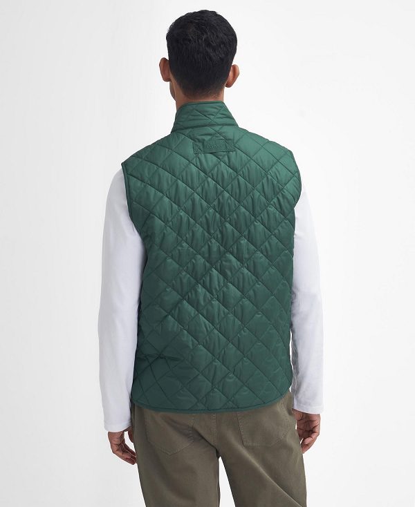 Barbour Lowerdale Gilet Racing Green | BABO87586