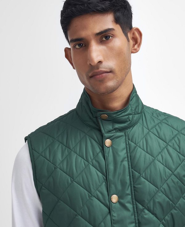 Barbour Lowerdale Gilet Racing Green | BABO87586