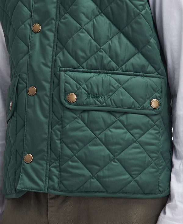 Barbour Lowerdale Gilet Racing Green | BABO87586