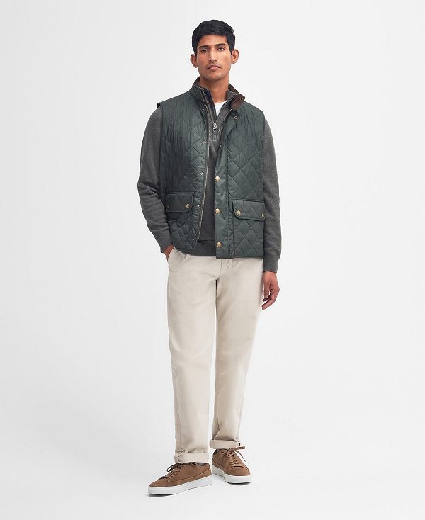 Barbour Lowerdale Gilet Sage | BABO87553