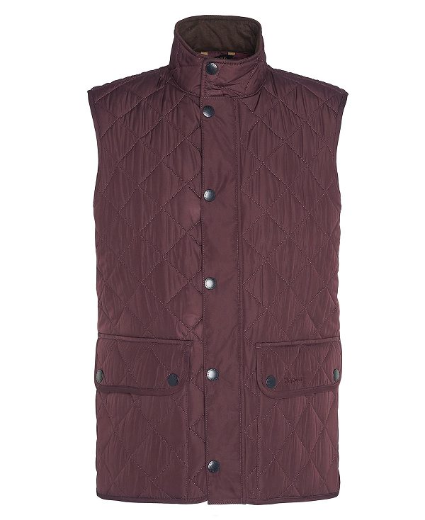 Barbour Lowerdale Gilet Winter Blackberry | BABO87580