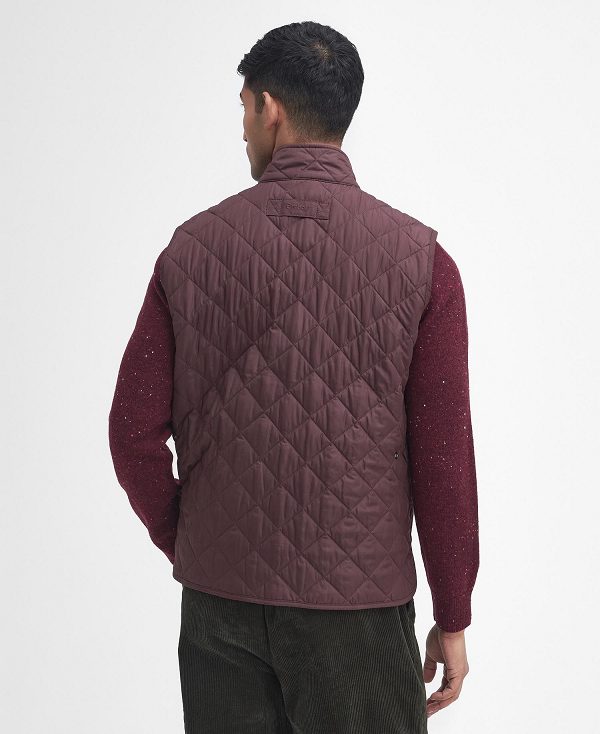 Barbour Lowerdale Gilet Winter Blackberry | BABO87580