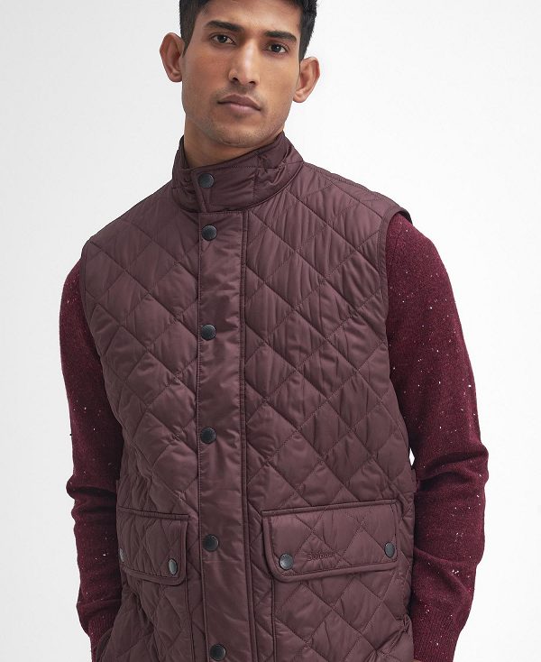 Barbour Lowerdale Gilet Winter Blackberry | BABO87580