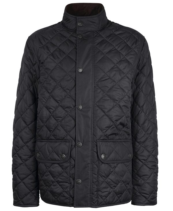 Barbour Lowerdale Quilted Jacket Black | BABO87353