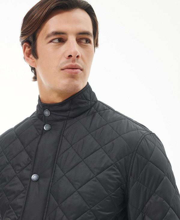 Barbour Lowerdale Quilted Jacket Black | BABO87353