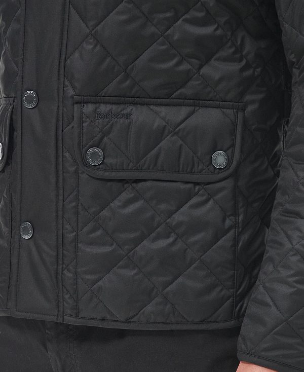 Barbour Lowerdale Quilted Jacket Black | BABO87353