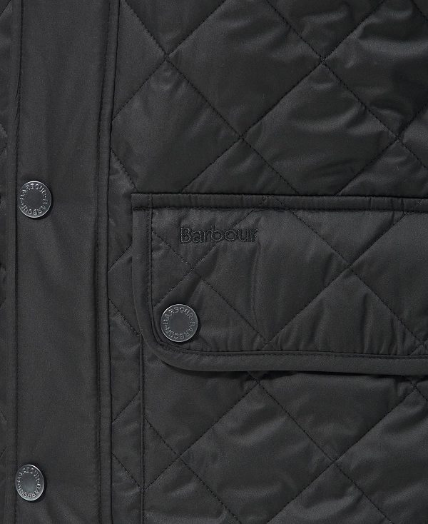 Barbour Lowerdale Quilted Jacket Black | BABO87353