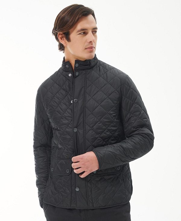 Barbour Lowerdale Quilted Jacket Black | BABO87353