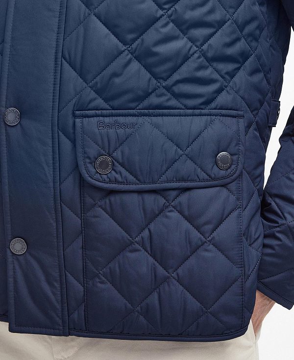 Barbour Lowerdale Quilted Jacket Navy | BABO87331