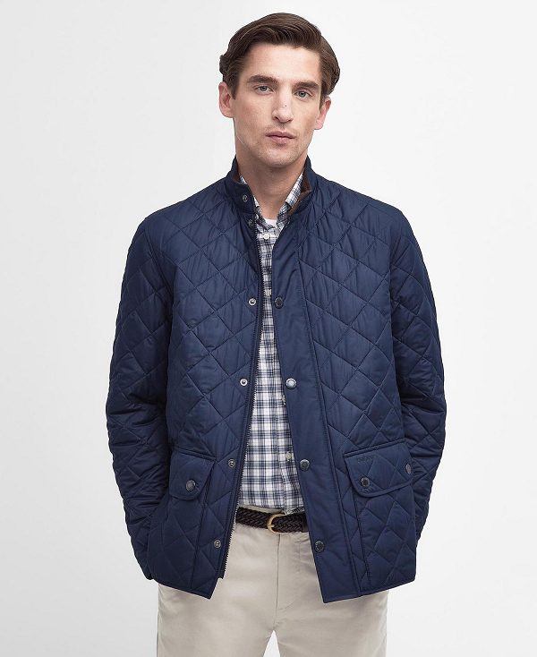 Barbour Lowerdale Quilted Jacket Navy | BABO87331