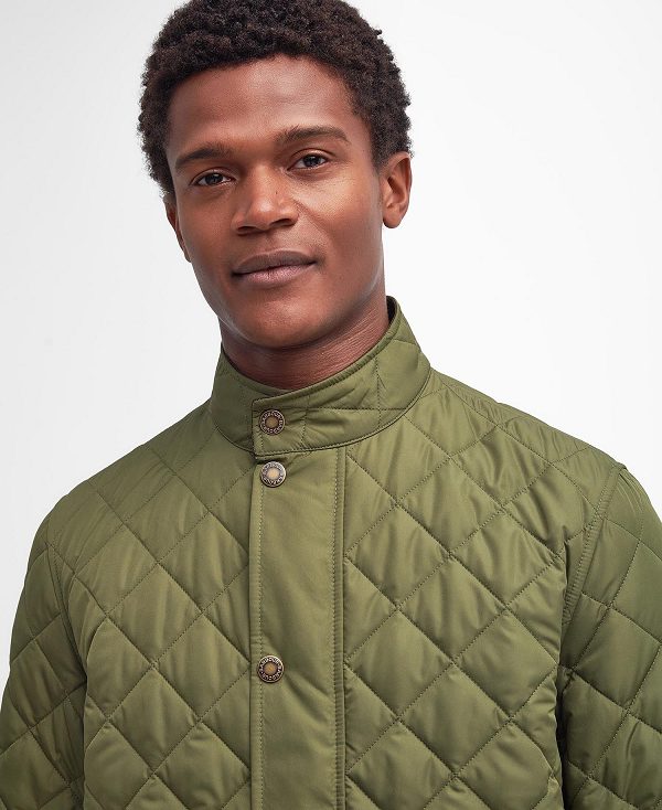 Barbour Lowerdale Quilted Jacket Olive | BABO87336