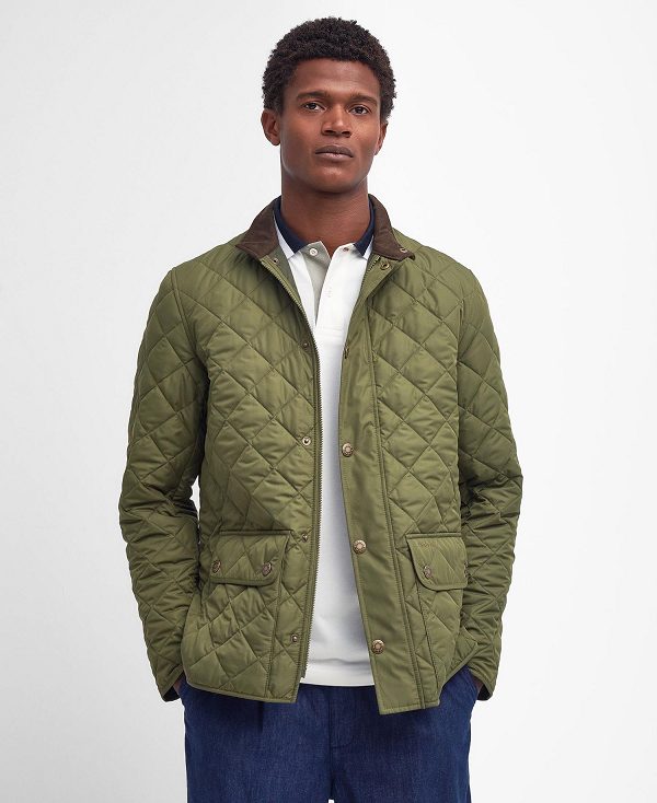 Barbour Lowerdale Quilted Jacket Olive | BABO87336