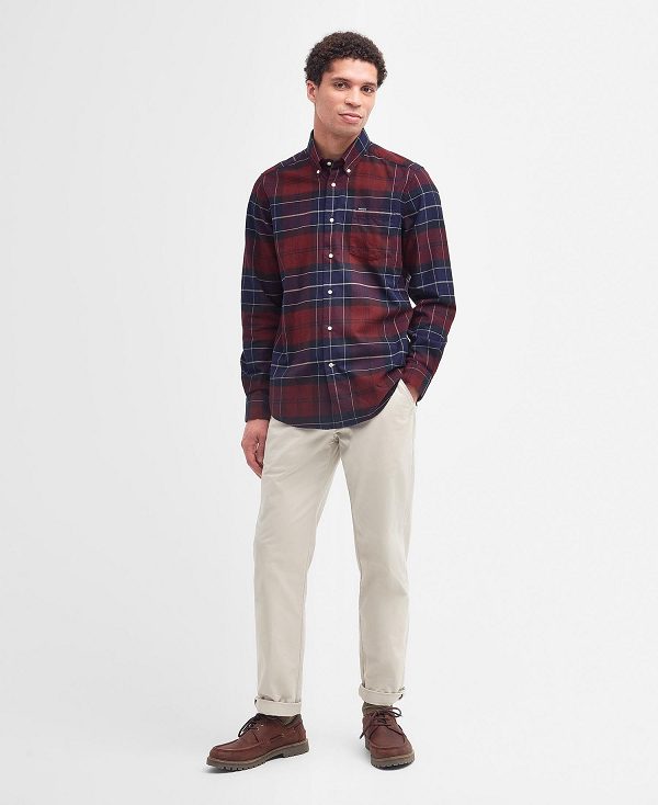 Barbour Lutsleigh Shirt Merlot | BABO87831