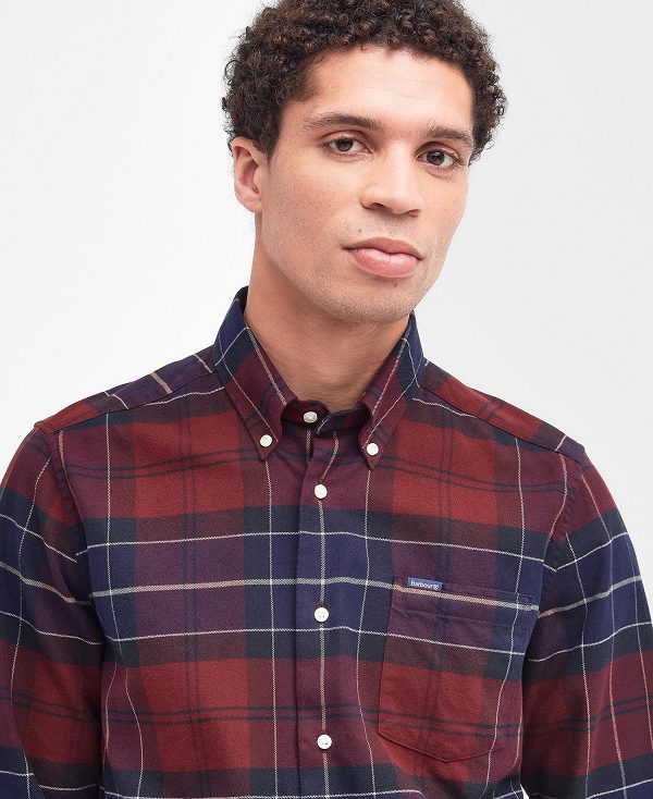 Barbour Lutsleigh Shirt Merlot | BABO87831