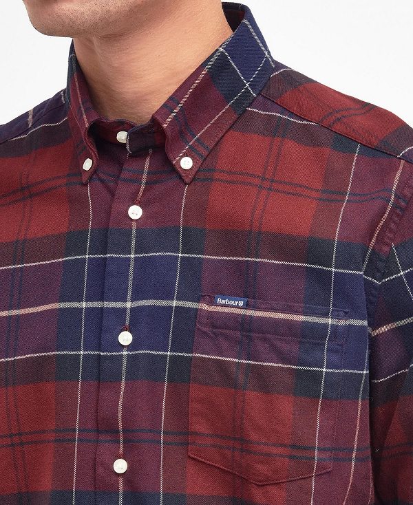 Barbour Lutsleigh Shirt Merlot | BABO87831