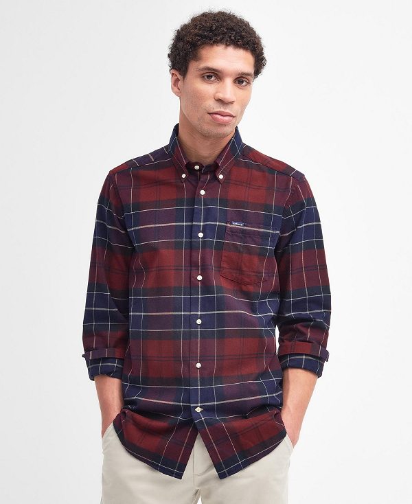 Barbour Lutsleigh Shirt Merlot | BABO87831