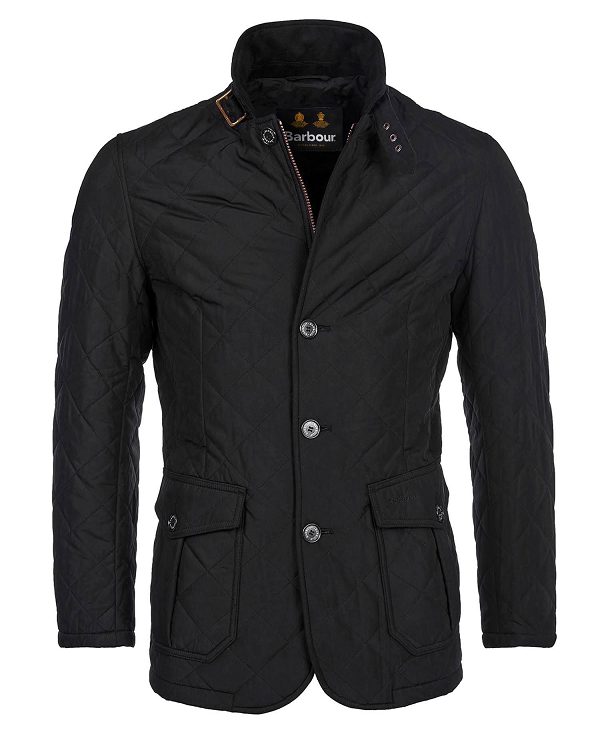 Barbour Lutz Quilted Jacket Black | BABO87356