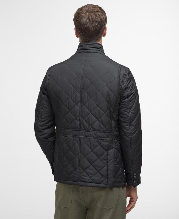 Barbour Lutz Quilted Jacket Black | BABO87356