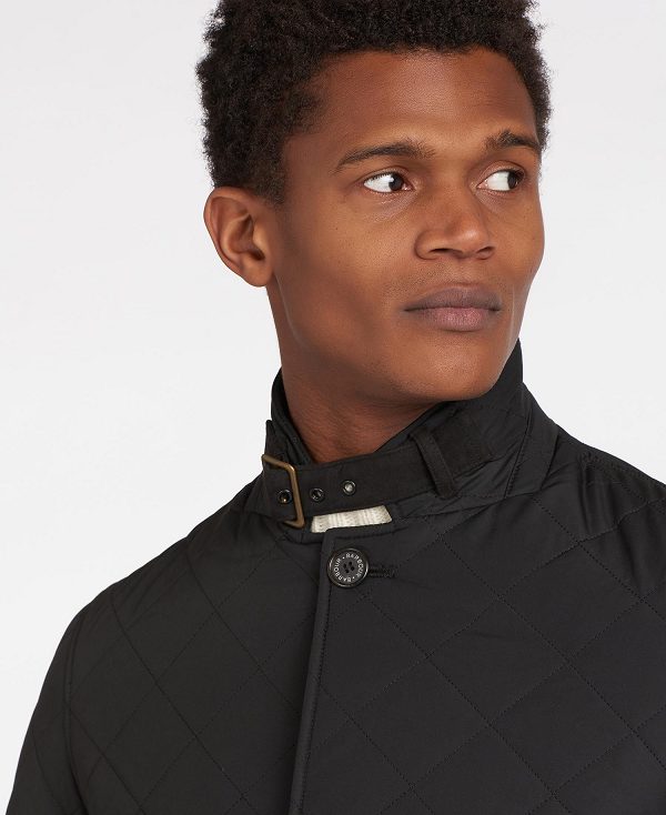 Barbour Lutz Quilted Jacket Black | BABO87356