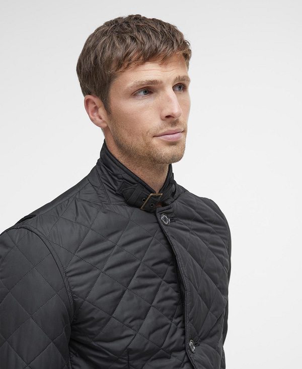 Barbour Lutz Quilted Jacket Black | BABO87356