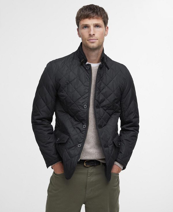 Barbour Lutz Quilted Jacket Black | BABO87356