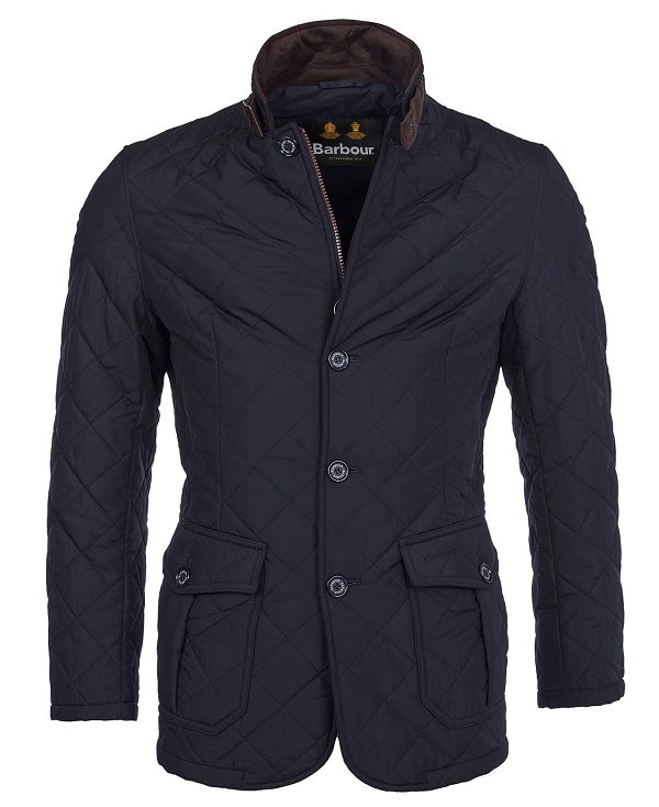 Barbour Lutz Quilted Jacket Navy | BABO87355