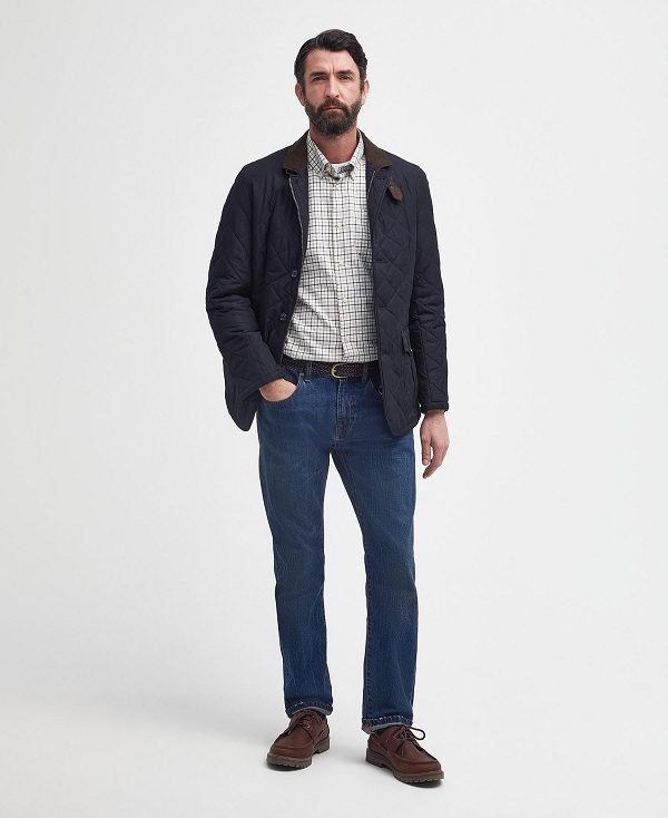 Barbour Lutz Quilted Jacket Navy | BABO87355